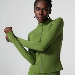 New Women Athletic Sports Shirt Close Fitting Long Sleeve Fitness Yoga Top With Thumb Holes Gym Jacket Female Running Coat