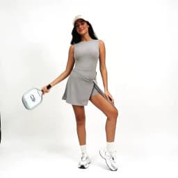 Cloud Hide SEXY Tennis Skirts Sports Dress Golf Gym Yoga Dresses Women Girl Running Workout Long Skirt Fitness One Piece Dress