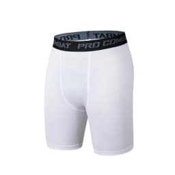Men's Leggings Compression Pants Sports Leggings Basketball Quarter Shorts Quick Drying Running Training Stretch Fitness Pants