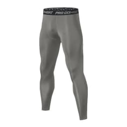 Men's Leggings Compression Pants Sports Leggings Basketball Quarter Shorts Quick Drying Running Training Stretch Fitness Pants
