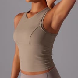 Women Sleeveless Gym Top Slim Fit Super Stretch Yoga T-Shirt Breathable Quick Dry Workout Vest Female Running Sportswear