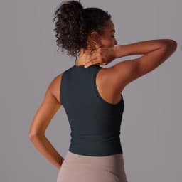 Women Sleeveless Gym Top Slim Fit Super Stretch Yoga T-Shirt Breathable Quick Dry Workout Vest Female Running Sportswear