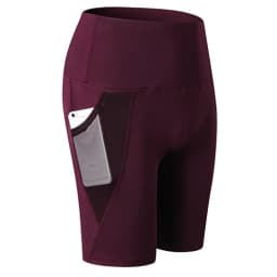 2023 Summer Gym Shorts Women High Waist Compression Quick Dry Yoga Shorts femme Fitness Running Push Up Shorts Pockets Design
