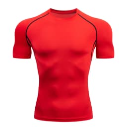 Men's Running Compression Tshirts Quick Dry Soccer Jersey Fitness Tight Sportswear Gym Sport Short Sleeve Shirt Breathable