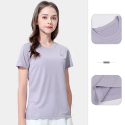 GOLDEN CAMEL Men and Women's T-shirts Moisture-absorbing Quick-dry Cotton t-shirt Short-sleeved Shirts Round Neck Sports Top