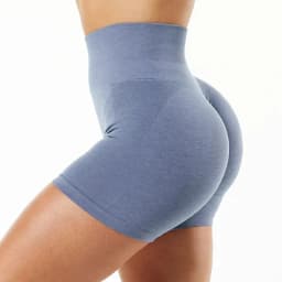 2022 Women High Waist Sport Shorts Seamless Workout Shorts Scrunch Butt Fitness Shorts Women's Sports Short Pants Gym Clothing