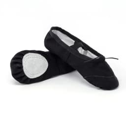 Canvas Ballet Shoes for Women and Children, Soft Soled Dance Slippers, Professional and Training