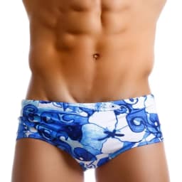 Men's Swim Briefs Sexy Gay Bikini Swimming Trunks Cup Cover Sports Swimwear Bathing Suit Quick Drying Beach Shorts Swimsuits