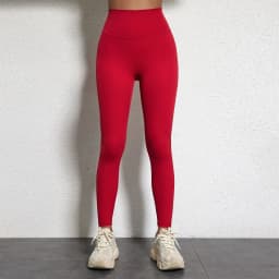 Solid Color Women Gym Sport Pant 25"soft Plus Size Fitness High Waist Yoga Legging Compression Soft Comprehensive Training Jog