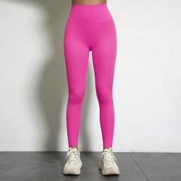 Solid Color Women Gym Sport Pant 25"soft Plus Size Fitness High Waist Yoga Legging Compression Soft Comprehensive Training Jog