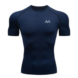 Men Running Compression T-shirt Short Sleeve Sport Tees Gym Fitness Sweatshirt Male Jogging Tracksuit Homme Athletic Shirt Tops