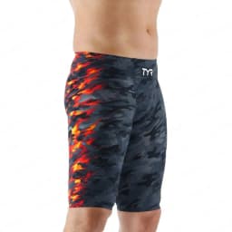 Summer Men's Swim Jammers Endurance Athletic Training Swimsuit Tights Shorts Beach UV Swimwear Swimming Trunks Gym Surfing Short