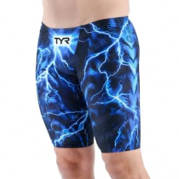Summer Men's Swim Jammers Endurance Athletic Training Swimsuit Tights Shorts Beach UV Swimwear Swimming Trunks Gym Surfing Short