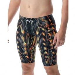 Summer Men's Swim Jammers Endurance Athletic Training Swimsuit Tights Shorts Beach UV Swimwear Swimming Trunks Gym Surfing Short