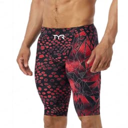 Summer Men's Swim Jammers Endurance Athletic Training Swimsuit Tights Shorts Beach UV Swimwear Swimming Trunks Gym Surfing Short