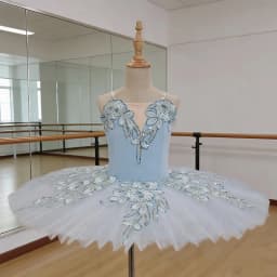 Professional Ballet Tutu Girls Blue Pink Platter Pancake Tutu Ballerina Party Dress Adult Women Child Kids Ballet Dance Costume