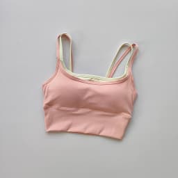 Sports Bra Women Summer Shock-absorbing Gathering Double Breast Strap Yoga Vest Quick Drying Anti Sagging Shaping Fitness Bra