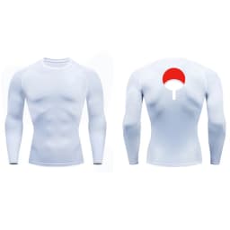Graphic Compression Shirts for Men Athletic Quick Dry Rash Guard Stretchy Baselayers Undershirts Gym Workout Running Tshirt Tops