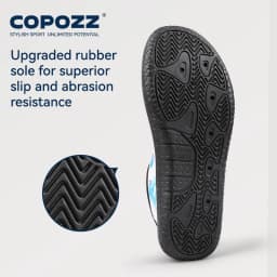 COPOZZ Women Beach Barefoot Aqua Socks Sneakers Water Wading Shoes Gym Sports Surfing Swimming Bathing Slippers Adults Female