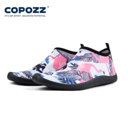 COPOZZ Women Beach Barefoot Aqua Socks Sneakers Water Wading Shoes Gym Sports Surfing Swimming Bathing Slippers Adults Female