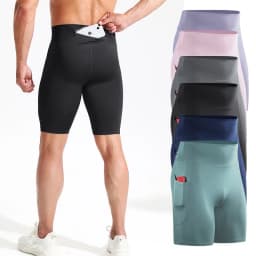 Men Outdoor Running Pocket Shorts Board GYM Cycling Fitness Legging Riding Basketball Hiking Trainning Sport Soccer Clothing 5