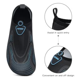 Aqua Shoes Summer Male Swimming Beach Barefoot Water Shoes Women Light Wader Fishing Sea Shoes Free Shipping Large Size 48