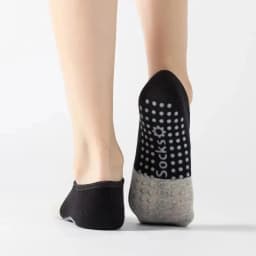 Women Anti-slip Yoga Socks Cute Backless Bandage Pilates Socks Ladies Ballet Dance Fitness Slipper Cotton Sports Socks