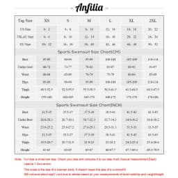 Anfilia One Piece Women Sports Swimwear Backless Triangle Conservative Print Swimsuit Patchwork Beach Wear Bathing Suit