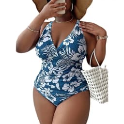 Women's Swimsuit Two-Piece Plus Size Swimwear 2026 Woman Sexy Bikini Bath Suit Beachwear Big Size Swimming Suit Monokini Tankini