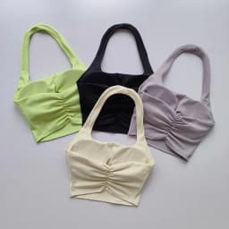 Sexy Halter Padded Yoga Camisole for Women, Backless Gym Crop Top, Fitness Bra, Breathable Workout Tops, Sports Bras