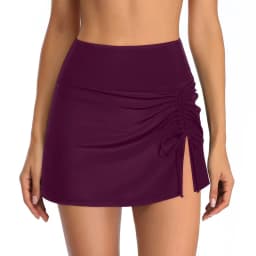 Drawstring Bikini Bottom 2026 High Waist Swimsuit Dress Sports Swimwear Female Skirt Bathers Bathing Swimming Swim Pants