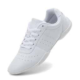 White Cheer Shoes For Girls Women Non Slip Comfortable Cheerleading Dance Sneakers For Competition 710