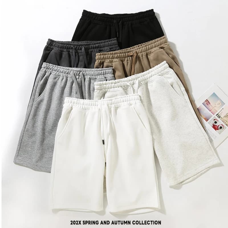 Fashionable Ultra-thin Cotton Neutral Capris Comfortable Versatile For Outdoor Training Loose and Breathable Shorts For Sports