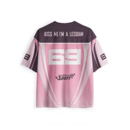 2026 _ New Style _ Fashion _ Subculture _ Fun Jerseys _ Y2K Millennium Girls _ Campus Style _ Sports Style Mesh Fabric