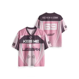 2026 _ New Style _ Fashion _ Subculture _ Fun Jerseys _ Y2K Millennium Girls _ Campus Style _ Sports Style Mesh Fabric