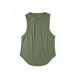 Men's Sleeveless Sports T-Shirt Quick Drying Breathable Tank Top For Running Training Marathon Fitness Vest