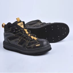 Rock Offshore Fishing Shoes Felt Sole Fishing Wading Boot Breathable Upstream Shoes Anti-slip River Wading Waders Boots