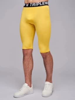 Men Running Tights GYM Marathon Short Pants Basketball Football Soccer Fitness Exercise Hiking Jogging Sport Fifth Leggings J29