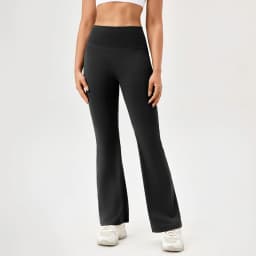 Gym Yoga Pants for Women Slim Wide-leg Bell-bottoms Gym Running Breathable Fitness Leggings High Waist Yoga Leggings