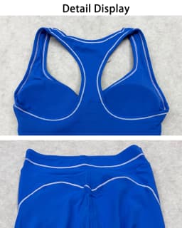 Hamidou New Yoga Set for Woman's Slim Casual Sexy I-shaped Vest with Chest Pad High Waisted Push Up Fitness Pants Woman Yoga Set