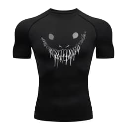 Anime Berserk Compression T-shirt Men Elastic Tight Sportswear Short-sleeved Gym Bodybuilding Quick-drying Sweatshirt Top S-3XL