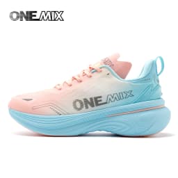 ONEMIX New Jogging Running Shoes Women and Men Light Sneakers Road Shoes Wear-resistant Fashion Sports Shoes Fitness