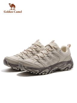 Golden Camel Non-slip Women Hiking Shoes Breathable Outdoor Anti Slip Splashproof Climbing Men Sneaker Tourism Mountain Shoes