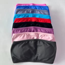 Pericic Strappy Backless Bandeau Sports Bra Women Yoga Tank Top Seamless Scrunch Workout Fitness Sexy Gym Top