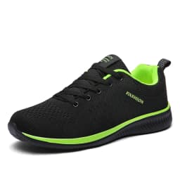 Large Size Mesh Breathable and Comfortable Soft-Soled Couple's Walking Shoes, Durable and Lightweight Outdoor Casual Sports Shoes for All Seasons