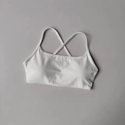 Women's Cross Back Sports Bra Shock Resistant Gathered Sexy Gym Running Bra Summer Yoga Vest Outdoor Comfortable Fitness Wear
