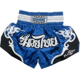 Fluory Thai Boxing Shorts for Men Women Kids - Fairtex Style MMA Shorts with Embroidery Muay Thai shorts