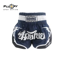 Fluory Thai Boxing Shorts for Men Women Kids - Fairtex Style MMA Shorts with Embroidery Muay Thai shorts
