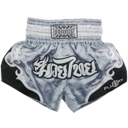 Fluory Thai Boxing Shorts for Men Women Kids - Fairtex Style MMA Shorts with Embroidery Muay Thai shorts