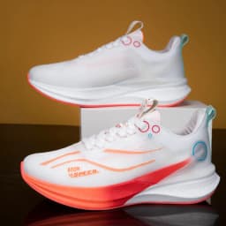 Men Running Shoes Professional Marathon Carbon Board Running Shoes Shock Absorption Stable Support Women Breathable Sports Shoes